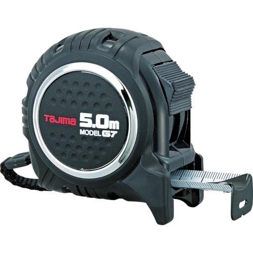 タジマ　Ｇ７ロック２５　５．０ｍ　メートル目盛　黒／黒 ( G7L2550 ) | 