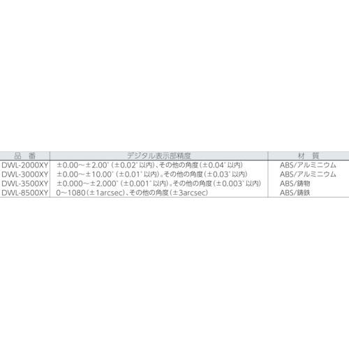 ＫＯＤ　精密デジタル水準器 ( DWL-3000XY ) |  | 01