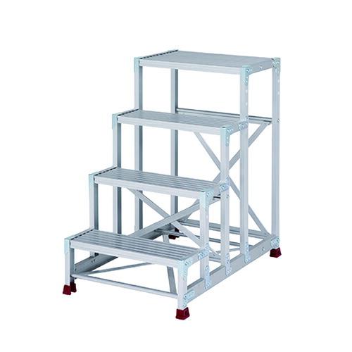 ピカコーポレーション 山善 アルミ作業台 ４段 Yps 4 Pkca2296 Pkca2296 Yps 4