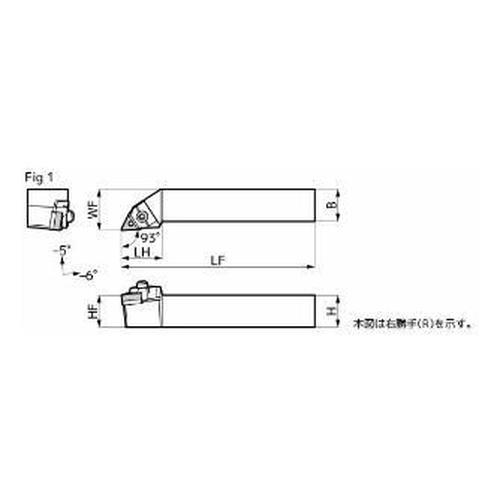 SEC-外径バイト ホルダ ( MTJNL2525M16 ) 住友電気工業(株) ( IHL61 )_1