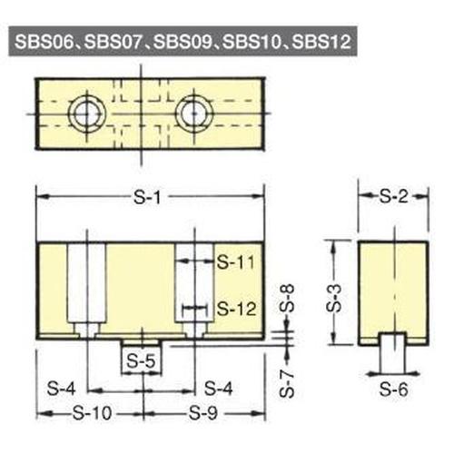 JN12T/JN12RA用生爪3個セット ( SBS12 ) ( KTE45 )_2