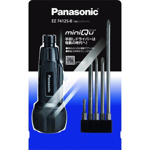 Panasonic 充電ミニドライバー miniQu ( EZ7412S-B ) ( J0X66 ) |  | 02