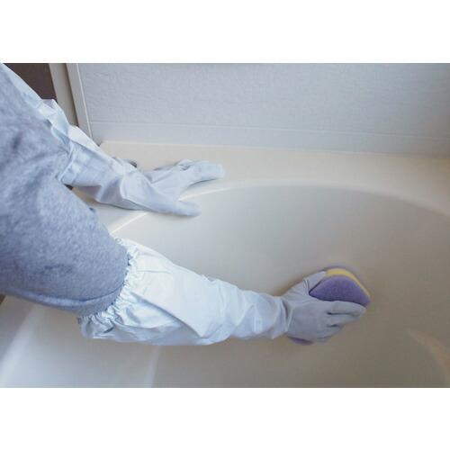 SHOWA 腕カバー付手袋薄手 No240 ホワイト Mサイズ ( NO240-MW )  ( F7O23 ) |  | 06