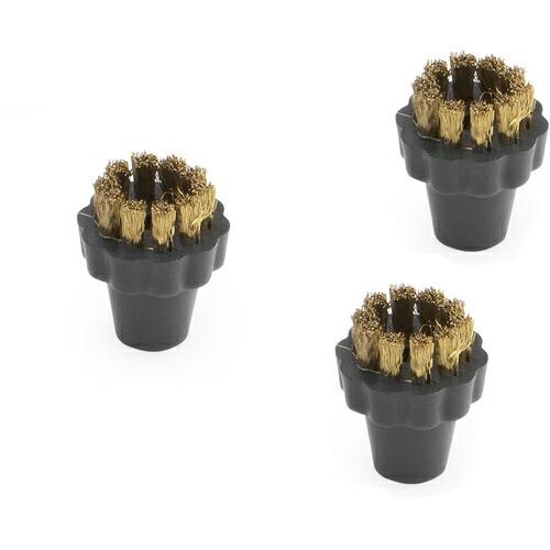KARCHER スチームバキュームクリーナー用アクセサリー 真鍮ブラシ3個