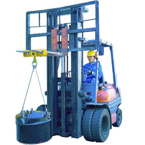 スーパー ( スーパーツール ) フォークリフト用吊フック 容量:2ton ( FLH2 ) ( 18V84 )_2