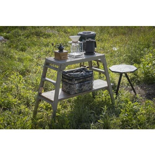 ハセガワ 脚部伸縮式足場台(サンドベージュ)  ( DRS-0780C(BE) ) |  | 09