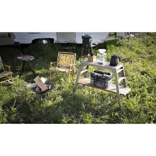 ハセガワ 脚部伸縮式足場台(サンドベージュ)  ( DRS-0780C(BE) ) |  | 10