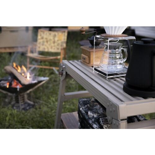 ハセガワ 脚部伸縮式足場台(サンドベージュ)  ( DRS-0780C(BE) ) |  | 12