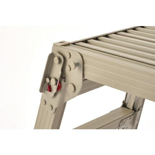 ハセガワ 脚部伸縮式足場台(サンドベージュ)  ( DRS-0780C(BE) ) |  | 04