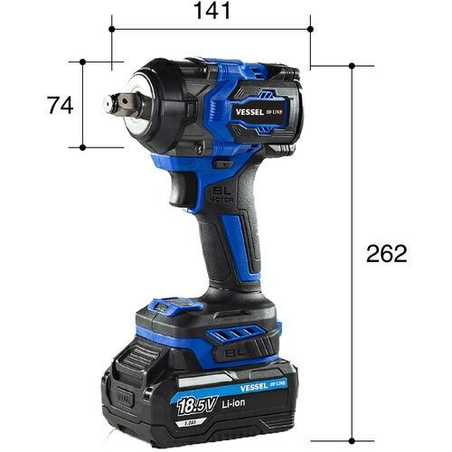 VESSEL 充電式インパクトレンチ ( SP-8141J ) |  | 02