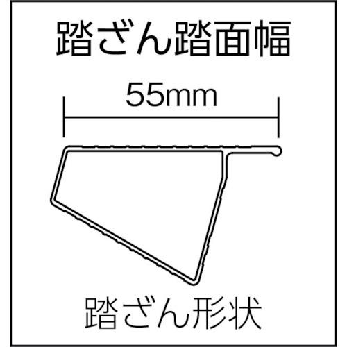 PiCa ステップ幅広 はしご兼用脚立 MCX型 ( MCX-90 )  ( B7X40 ) |  | 01