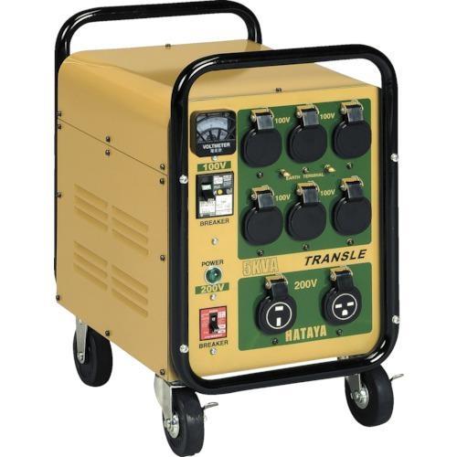 ハタヤ 大容量型トランスル(5KVAタイプ) 屋内用 昇降圧兼用型 HLV-05A型 漏電遮断器 過負荷短絡保護兼用型 ケーブル無し 動作現状品 HATAYA ハタヤ 大容量型トランスル(5KVAタイプ) 屋内用 昇降圧兼用型 HLV-05A