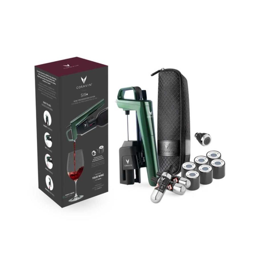 CORAVIN コラヴァン Timeless モデル6+ ForestGreen フォレストグリーン 限定カラー メーカー保証１年付 CRV1039 ワインセーバー 保存 酸化抑制 ワイン 送料無料 | CORAVIN | 05