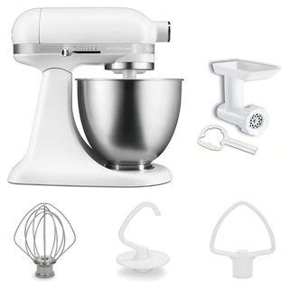 KitchenAidミニ3.3L人気色 フードグラインダー（未使用9千円）セット KitchenAid Kitchen Aid キッチンエイド ミニスタンドミキサー
