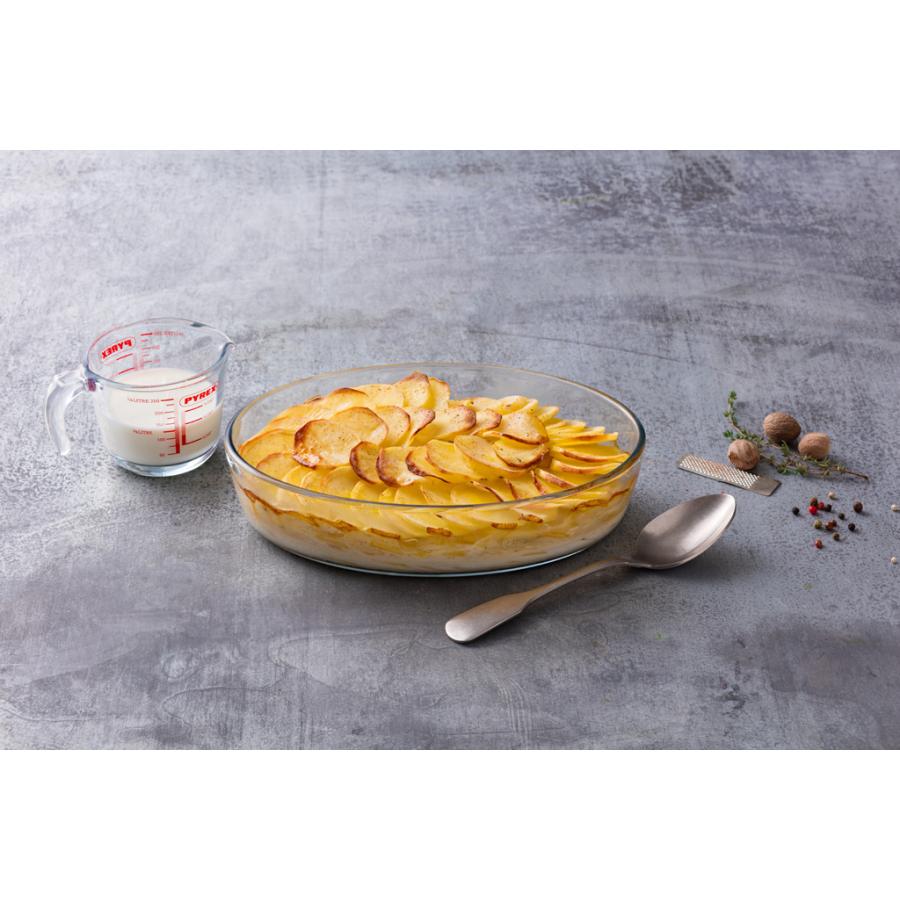 PYREX（パイレックス） 耐熱 ガラス 皿 オーバル ロースター