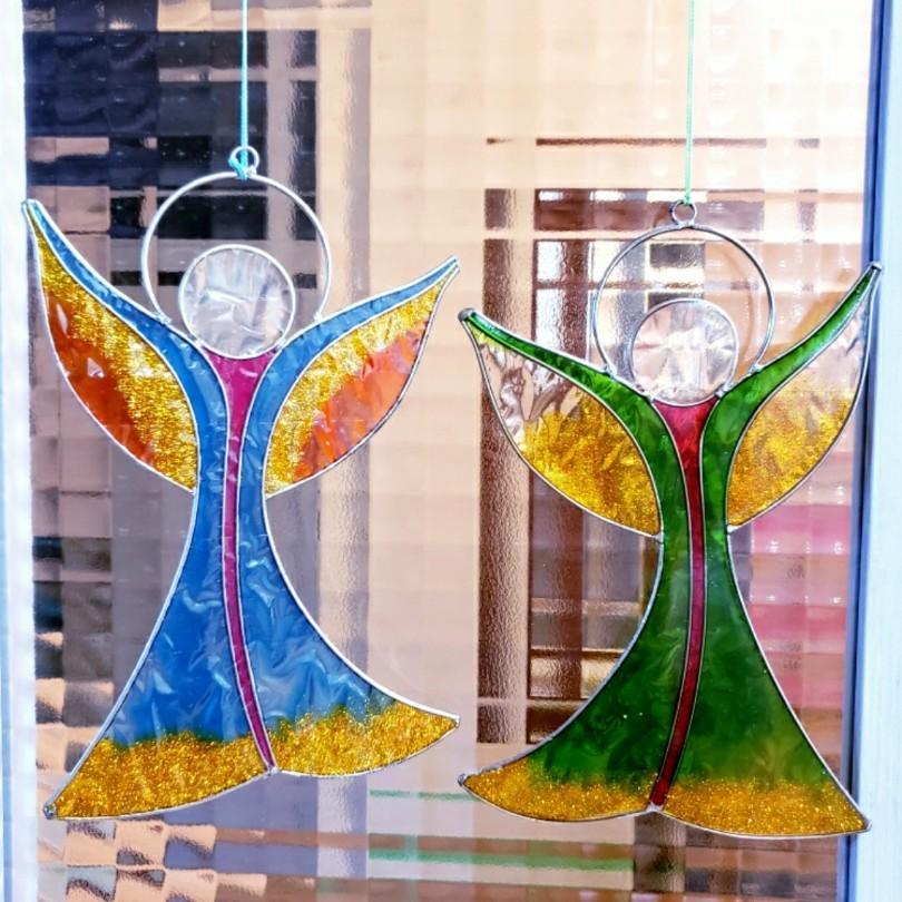 サンキャッチャー 女神 天使 エンジェル レジン グラス 風鈴 癒し カラフルサンキャッチャー ステンドグラス アジアンインテリア バリ雑貨 Orangutan オランウータン 通販 Yahoo ショッピング