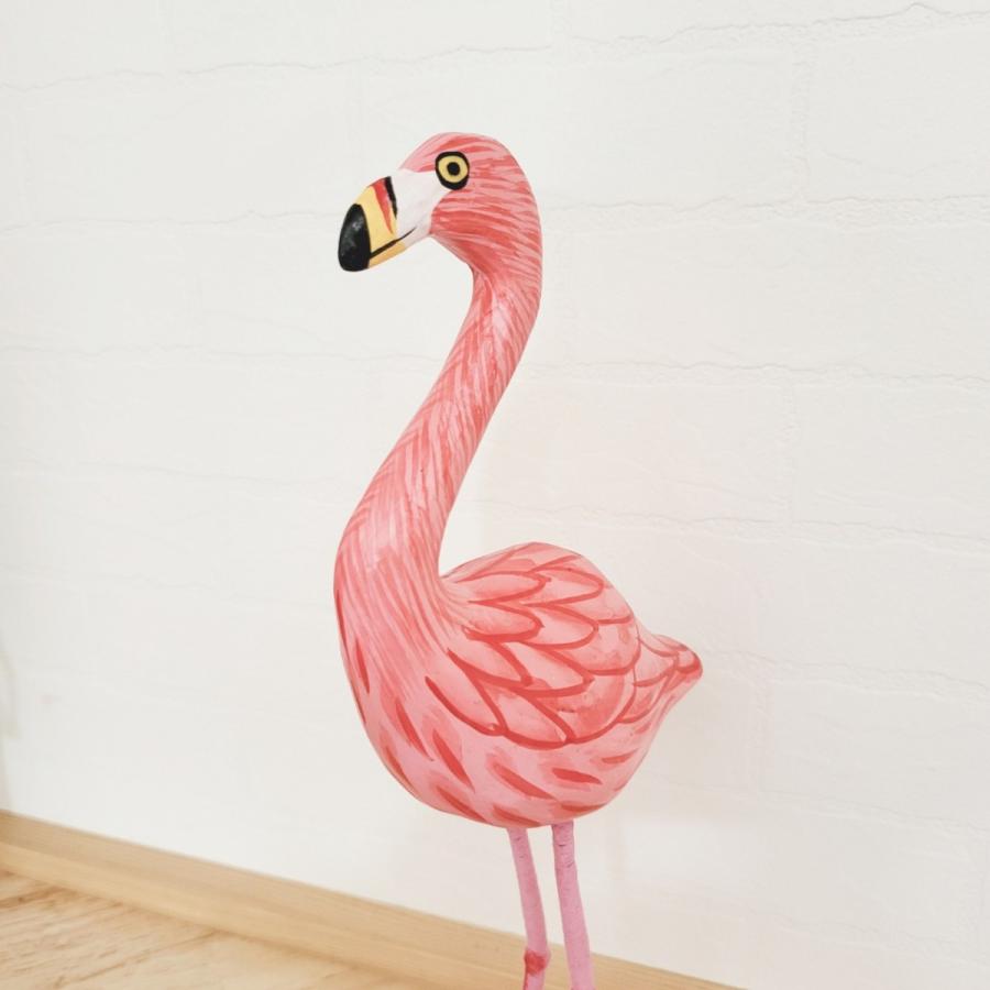 ピンクフラミンゴ M 木彫りアイアン 鳥 バリ木彫り アジアン雑貨 ハワイアン フラミンゴ Orangutan オランウータン 通販 Yahoo ショッピング