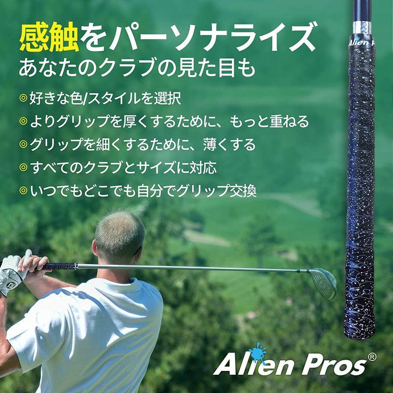 非常に高い品質 Alien Pros ゴルフラッピングテープ（3個セット）マジック 革新的なゴルフクラブグリップソリューション-1分以内に、新しいグリッ  グリップ