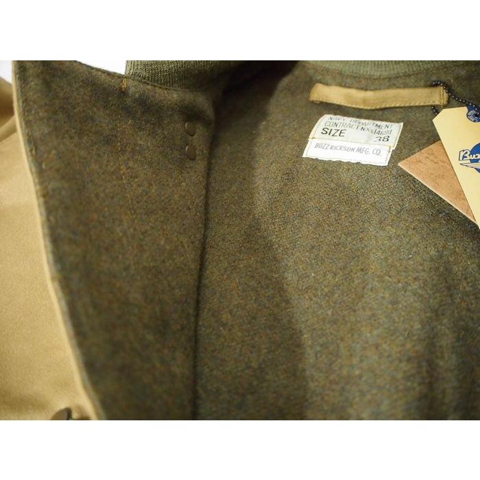 BuzzRickson's/バズリクソンズ  　JACKET,DECK,HOOK NAVY DEPARTMENT　 38インチ（Mサイズ）　カーキ　メンズ【送料無料】 | BUZZ RICKSON'S | 07