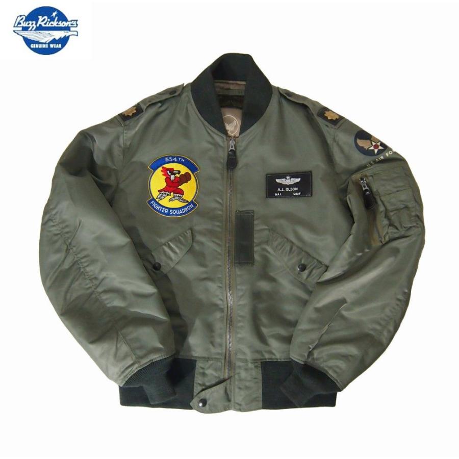 BuzzRickson's/バズリクソンズ 　L-2B “TOPS APPAREL MFG.CO.INC”334th FIGHTER SQ.   Mサイズ　 | BUZZ RICKSON'S