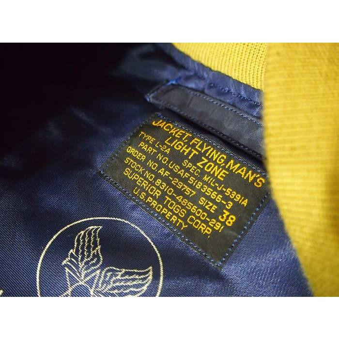 BuzzRickson's/バズリクソンズ 　L-2A “SUPERIOR TOGS CORP.”GREEN RIB  Mサイズ　ブルー　 | BUZZ RICKSON'S | 04