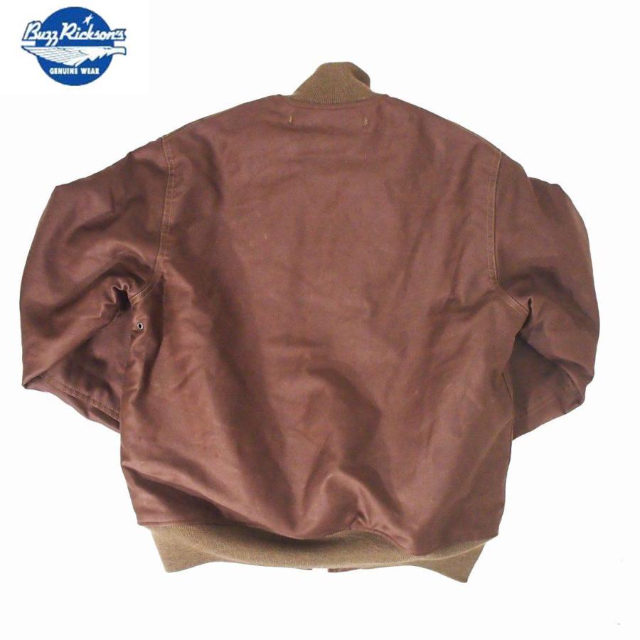 BuzzRickson's/バズリクソンズ  　JACKET,DECK,ZIP BROWN VERSION NAVY DEPARTMENT　 38インチ（Mサイズ）　ブラウン　メンズ【送料無料】 | BUZZ RICKSON'S | 01