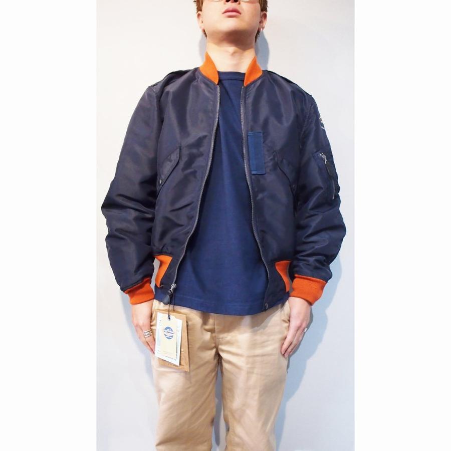 BuzzRickson's/バズリクソンズ 　L-2A “SUPERIOR TOGS CORP.”ORANGE RIB  Mサイズ　ブルー　 | BUZZ RICKSON'S | 06