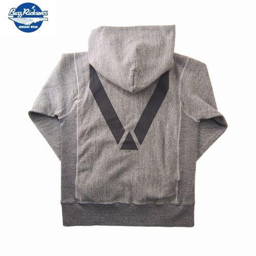 BuzzRickson's/バズリクソンズ リバーススウェット　パーカー「USAF　ACADEMY」　 Mサイズ　グレー【送料無料】 | BUZZ RICKSON'S | 01