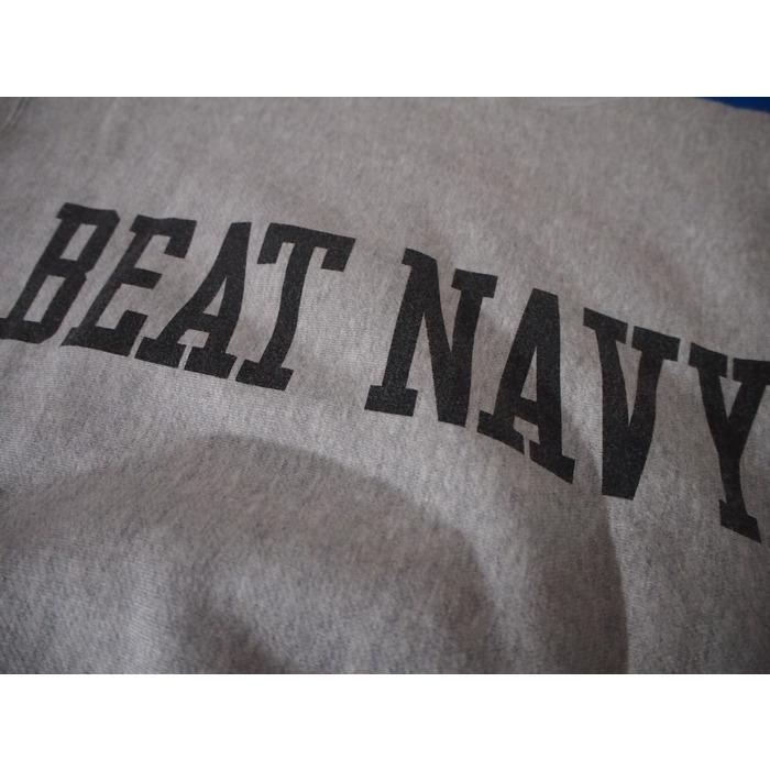 BuzzRickson's/バズリクソンズ HORIZONTAL KNITTINGスウェット「GO ARMY BEAT NAVY」　　　 Mサイズ　Hグレー　送料無料 | BUZZ RICKSON'S | 03