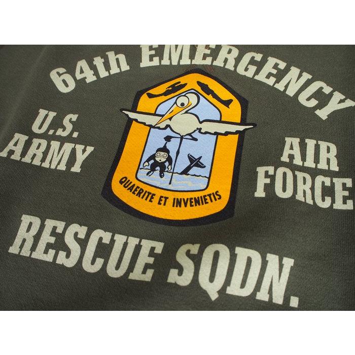 BuzzRickson's/バズリクソンズ 　セットインクルースウェット「64th EMERGENCY RESCUE SQDN.」　　 Mサイズ　2カラー　送料無料 | BUZZ RICKSON'S | 02