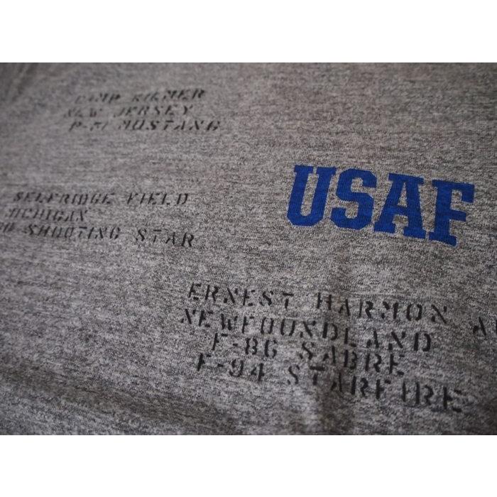 BuzzRickson's/バズリクソンズ 　 スラブヤーン S/S Tシャツ　「USAF 61th FIGHTER SQ.」　Mサイズ　2カラー　【Made In　USA.】｜orbit｜03