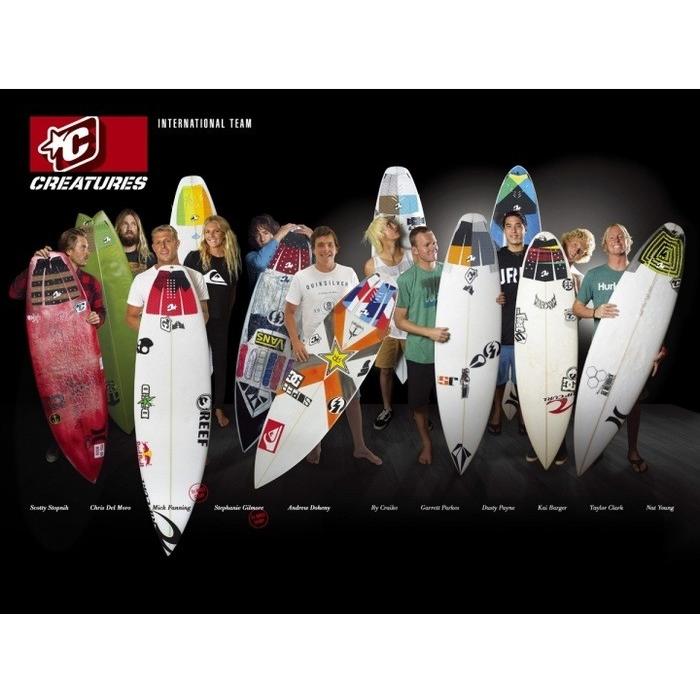 CREATURES/クリエイチャーズ　ストレッチ・ソックス　ストレッチ・ソックス　レトロ・フィッシュボード用　5’10”（178cm）　3カラー |  | 02