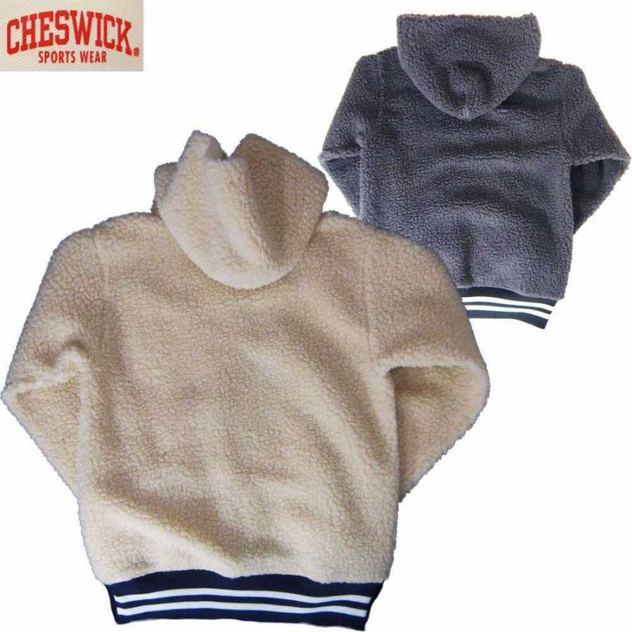 CHESWICK/チェスウィック　メイドインUSA　ボアフリースZIPパーカ「UCLA」　 Mサイズ　2カラー | CHESWICK | 01