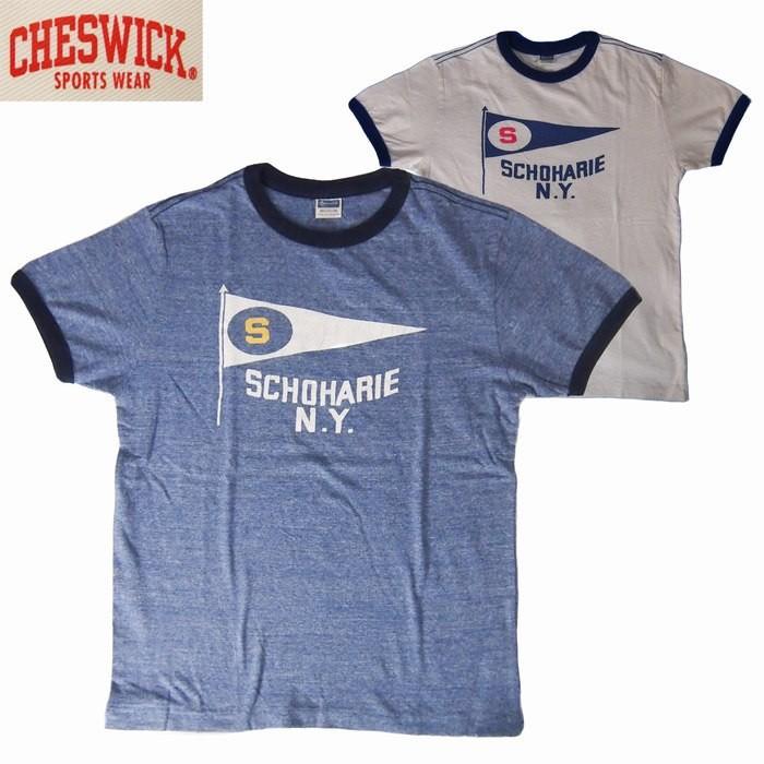 CHESWICK/チェスウィック 　S/SリンガーTシャツ　“SCHOHARIE N.Y.”  Mサイズ　2カラー | CHESWICK