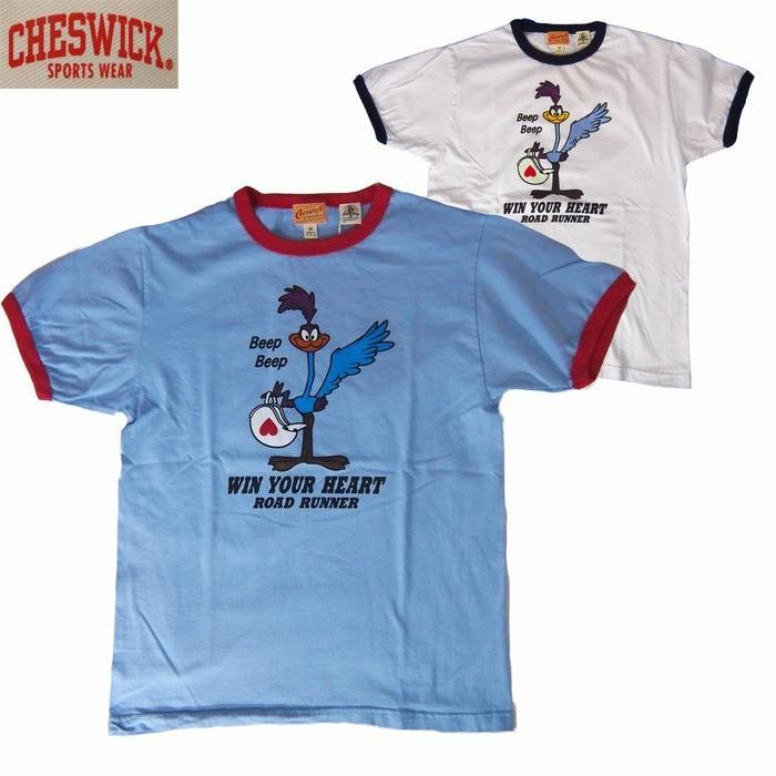 CHESWICK/チェスウィック ロードランナー　リンガーS/S T-SHIRT "WIN YOUR HEART"   Mサイズ　2カラー | CHESWICK
