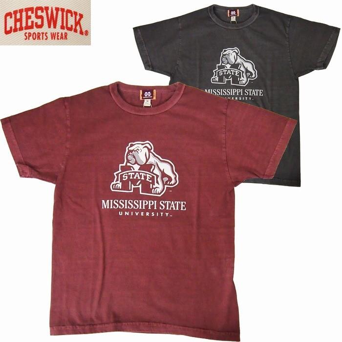 CHESWICK/チェスウィック 　MISSISSIPPI STATE UNIVERSITY S/STシャツ　“BULLDOGS”    Mサイズ　2カラー | CHESWICK