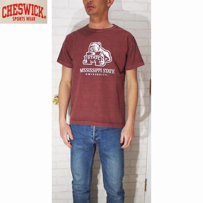 CHESWICK/チェスウィック 　MISSISSIPPI STATE UNIVERSITY S/STシャツ　“BULLDOGS”    Mサイズ　2カラー | CHESWICK | 05