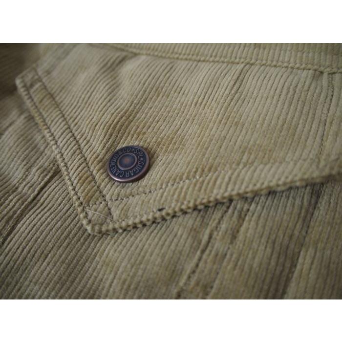 SUGAR CANE/シュガーケーン コーデュロイ　ランチジャケット　シンサレートフィールド　 Mサイズ　ベージュ　送料無料 | SUGAR CANE | 02