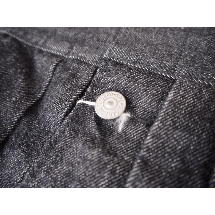 SUGAR CANE/シュガーケーン　 14.25oz BLACK DENIM JACKET　1953MODEL 38インチ　送料無料 | SUGAR CANE | 03