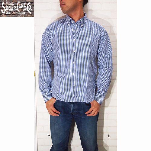 SUGAR CANE　Light/シュガーケーンライト ギンガムチェック　L/S ボタンダウンシャツ　 Mサイズ　　3カラー　 | SUGAR CANE | 02