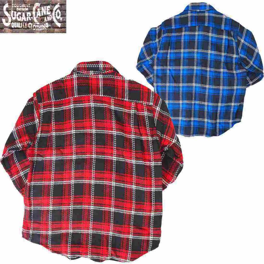 SUGAR CANE/シュガーケーン 　ヘビーツイル　チェック　L/S　 ワークシャツ　 Mサイズ　2カラー　メンズ　送料無料 | SUGAR CANE | 01