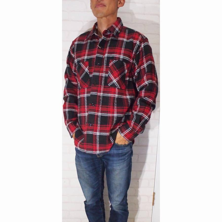 SUGAR CANE/シュガーケーン 　ヘビーツイル　チェック　L/S　 ワークシャツ　 Mサイズ　2カラー　メンズ　送料無料 | SUGAR CANE | 06