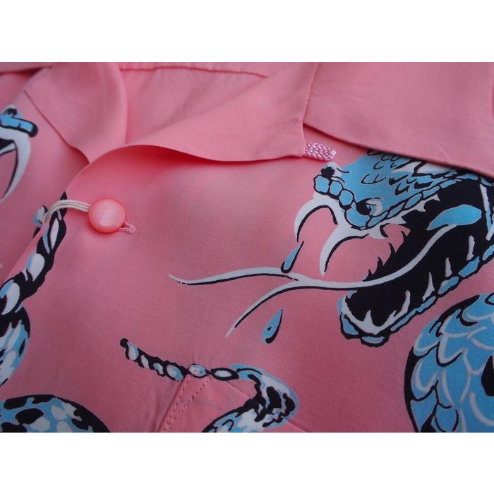 STAR OF HOLLYWOOD/スターオブハリウッド HIGH DENSITY RAYON OPEN SHIRT「RATTLE SNAKE」 カラー　　Mサイズ　 送料無料 | SUN SURF | 02