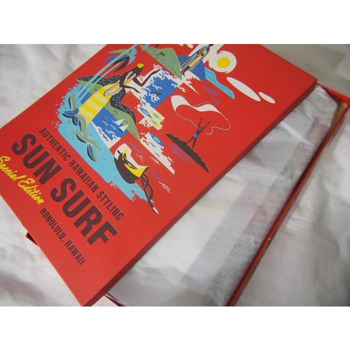 SUN SURF/サンサーフ 　ハワイアンシャツ「ONE HUNDRED TIGER」レッド　Mサイズ　 送料無料 | SUN SURF | 04