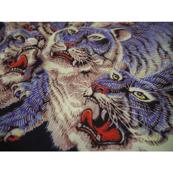 SUN SURF/サンサーフ 　アロハシャツ「ONE HUNDRED TIGERS」ブラック　スペシャルエディション　　　Mサイズ　 送料無料 | SUN SURF | 04