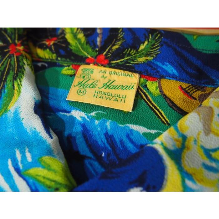 SUN SURF/サンサーフ 　ハワイアンシャツ「LAND OF ALOHA」ネイビー　Mサイズ　 送料無料 | SUN SURF | 03