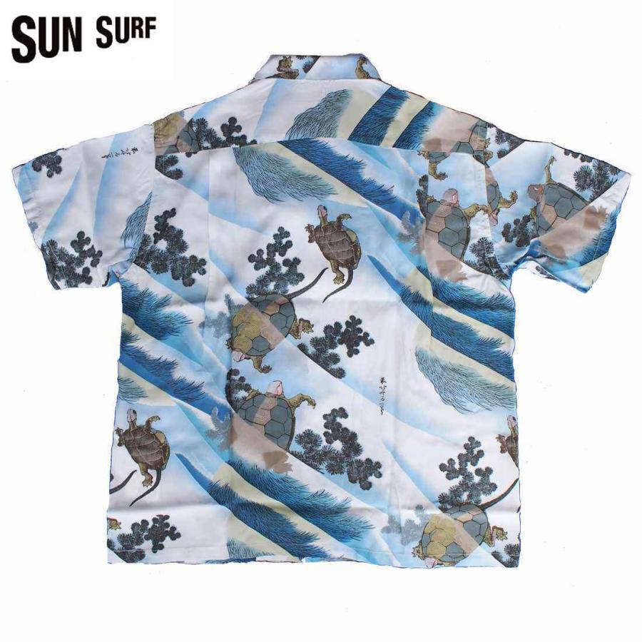SUN SURF/サンサーフ 　葛飾北斎 SPECIAL EDITION “亀” 　ホワイト　Mサイズ　 送料無料 | SUN SURF | 01