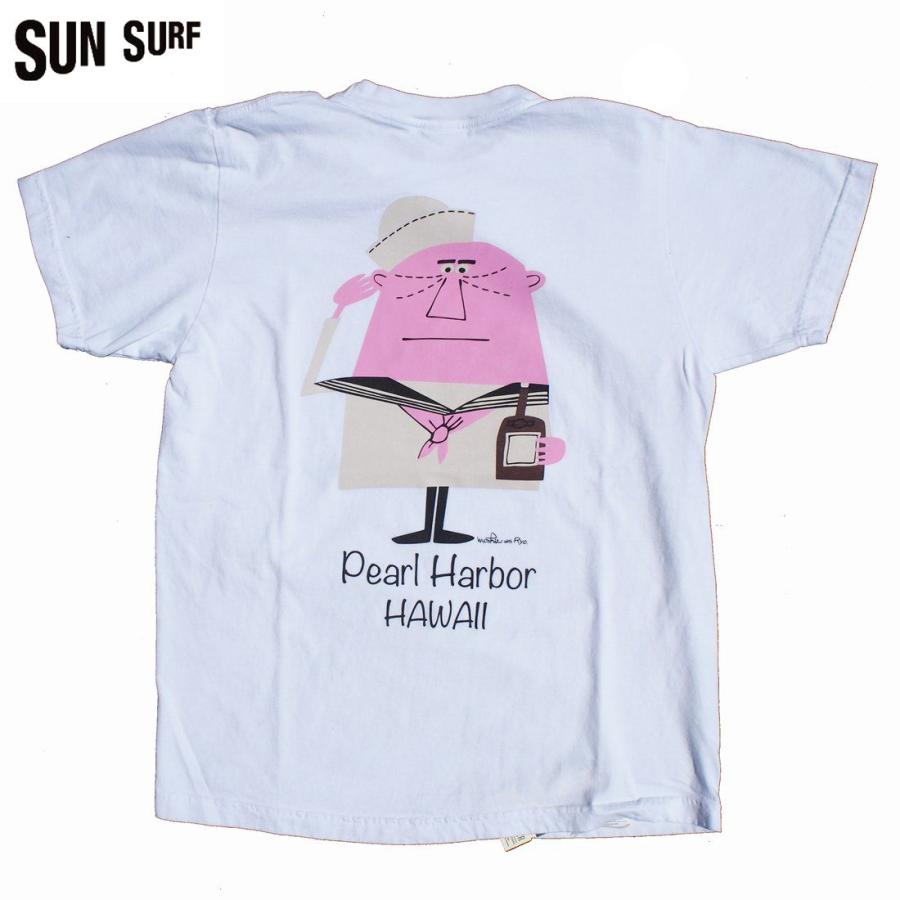SUN SURF/サンサーフ 　S/S TSHIRT 「SAILOR」BY柳原良平with MOOKIE　ホワイト　Mサイズ　 | SUN SURF