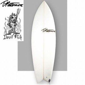 Timmy Patterson【ティミー・パターソン】 オーダーサーフボード Devil Fish/デビル・フィッシュ 【小波用モデル】【送料無料】【デッキパット付き】 |  | 01