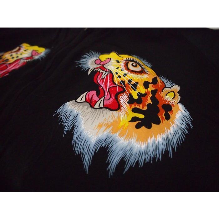 A7人気シール帳 テーラー東洋 　スカジャン　“KOSHO & CO.” Special Edition “BAMBOO & TIGER” × “TIGER PRINT” ブラック　リバーシブル　　 大（L）サイズ 【OCQ1209373422】(43450円)